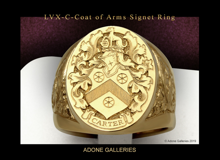 art signet ring