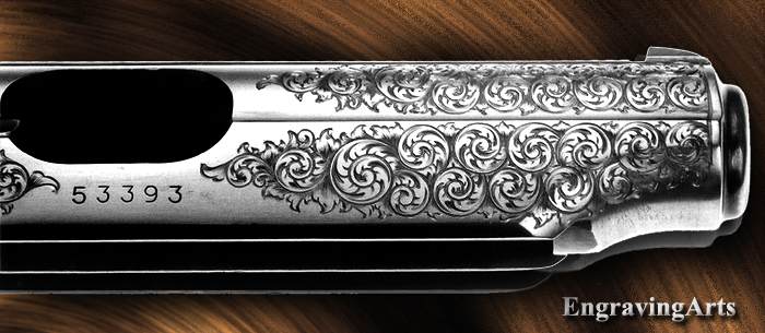 PPK engraved English scroll