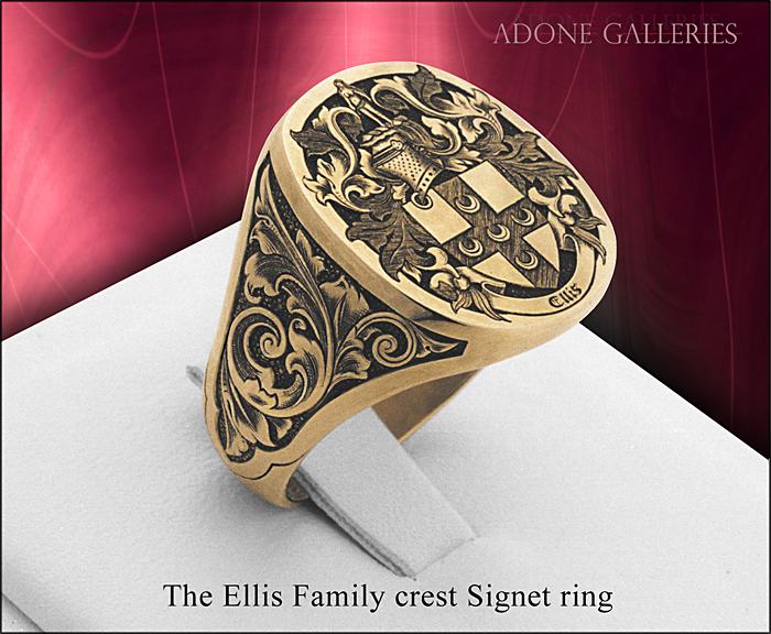 14K Gold engraving