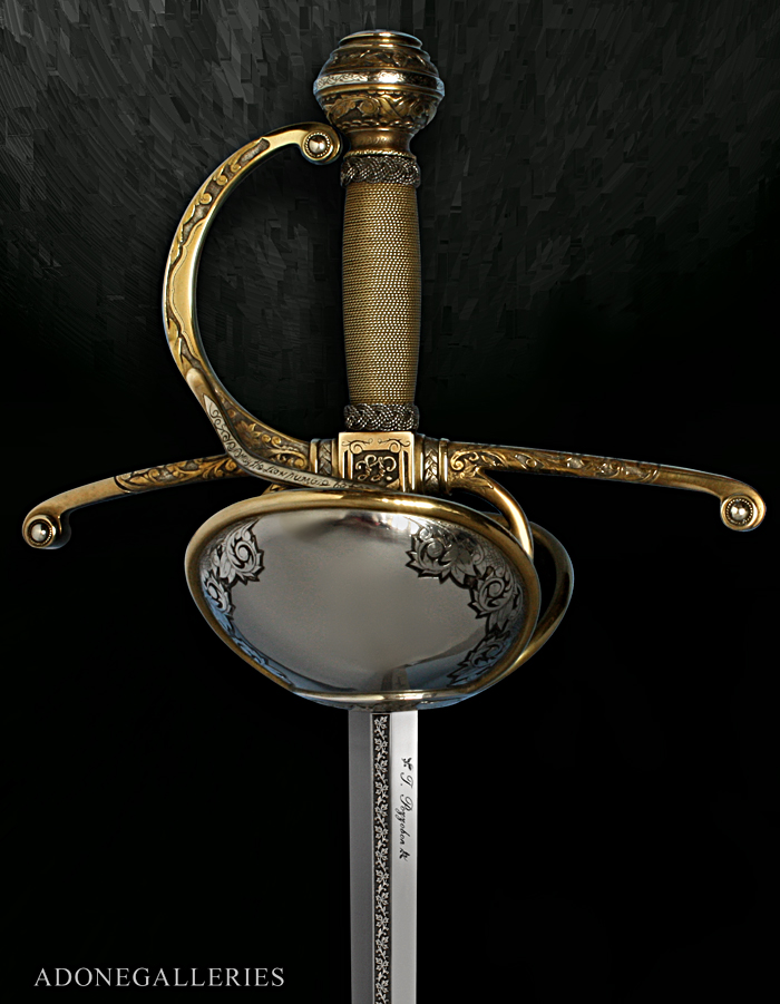 musketeer cover rapier sword