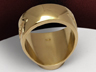 luxury Harvard gold ring